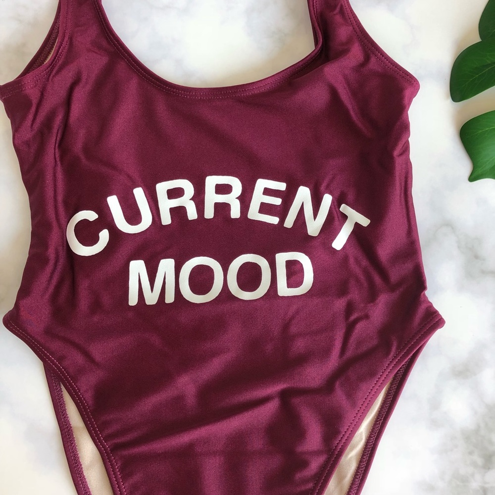 Private Party Current Mood One Piece Swim Suit - Picture 4 of 7